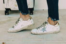 Are The Golden Goose Sneakers Worth The Money Golden Goose Sneakers Golden Goose Sneakers Outfit Sneakers Looks