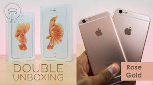 Maybe you would like to learn more about one of these? Iphone 6s Vs Iphone 6s Plus Rose Gold Dual Unboxing Youtube