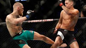 Conor mcgregor of ireland poses outside of the octagon before competing against khabib nurmagomedov of russia in their ufc. Here S Why Conor Mcgregor S Leg Kicks Did Not Stop Nate Diaz Evolve Daily