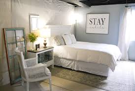 The addition of the floor to the top is often chosen. Unfinished Basement Guest Bedroom Emily S Project List