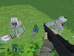 Powered by y8 account 148 y8 multiplayer games 2,277 y8 high score games 1,391 y8 achievements games 992 y8 screenshots games. Minecraft Shooter Game Play Online At Y8 Com