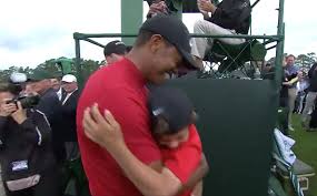 Tiger woods collected his 15th major win, and his fifth masters, at the 2019 masters tournament on sunday. Masters 2019 Watch Tiger Woods Melt Your Heart Post Victory Hug With His Kids Golf News And Tour Information Golf Digest
