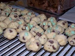 Stephanie S Kitchen Chocolate Mint Sugar Cookie Drops