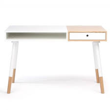 Vicco schreibtisch gael weiß computertisch mit ablage regal raumteiler bürotisch. Kleiner Schreibtisch Sonnenblick Von Woodman Mit Einer Schublade