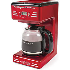 Kitchenaid automatic coffee maker machine10 cup glass carafe. Amazon Com Kitchenaid Kcm0802er Pour Over Coffee Brewer Empire Red Home Kitchen