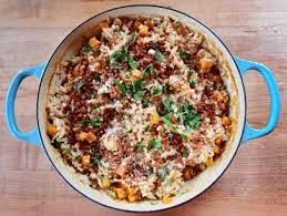 Baked Pancetta Butternut Squash Risotto Recipe Food Network Recipes Butternut Squash Risotto Risotto Recipes