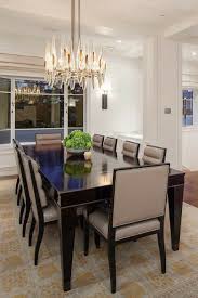 Large Urban Mansion With Incredible View Wood Rectangle Dining Table Beautiful Dining Rooms Rectangle Dining Table
