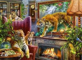 Tigers Everywhere Diamond Painting Painting Art Animal Art