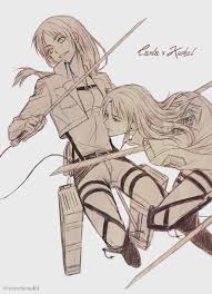 Read the freshman manga online at kissmanga for free. Carla Jaeger And Kuchel Ackerman Shingeki No Kyojin Attack On Titan Anime Attack On Titan Female Eren