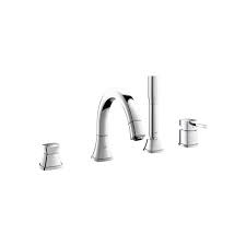 The handyguyspodcast install a grohe fauce in a master bath sink. Grohe Four Hole Bath Combination