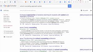 Generate Apa Style Citations With Google Scholar Youtube