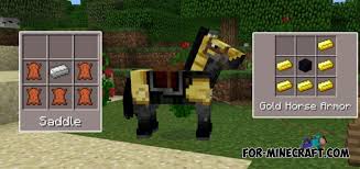 You can ride a tamed horse and the riding will be … Slap Dash Horses Crafts Mod For Minecraft Pe 0 15 5 0 15 6