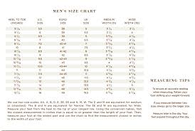 florsheim shoe size chart best picture of chart anyimage org