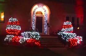Red and white christmas lights. Red White Christmas Lights Rein Rant N Rave