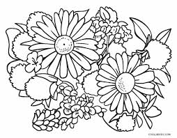 The broad black lines are easy for children to see and helps younger kids feel more confident about trying to stay in the lines. Free Printable Flower Coloring Pages For Kids Cool2bkids