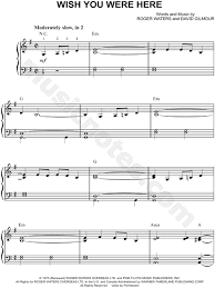 Pink Floyd Wish You Were Here 1975 скачать альбом Pink Floyd Great Echoes Noty Dlya Fortepiano