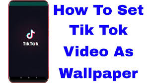 How To Set Tiktok Video As Wallpaper In Android Ios Youtube