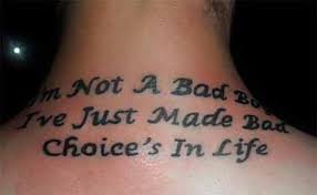 Family tattoo more tattoo ideas family tattoos tattoo quotes for men. World S Worst Tattoo Quotes Will Leave You Scratching Your Head