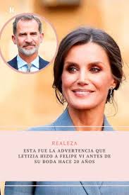 Esta fue la advertencia que Letizia hizo a Felipe VI antes de su boda hace  20 años