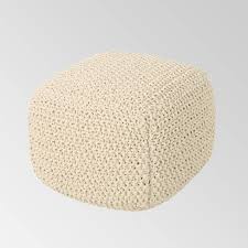 Buy chunky knit blanket and get the best deals at the lowest prices on ebay! Elowski Knitted Pouf Christopher Knight Home Target