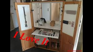 Wollen sie einen werkzeugschrank selber bauen, muss dieser nicht so. Diy Aus Einem Computerschrank Wird Ein Schminkschrank Youtube