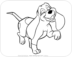 Disney The Fox and the Hound Coloring Pages | Disneyclips.com