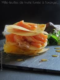 Mille Feuille De Truite Fumee A L Orange Recette Truite Recette Sympa Truite Fumee