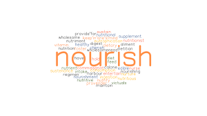 The imported definitions may be significantly out of date, and any more recent senses may be completely missing. Nourish Synonyms And Related Words What Is Another Word For Nourish Grammartop Com