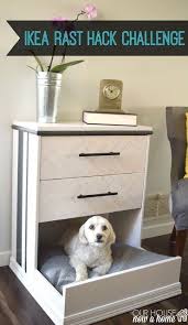 Ikeafurniturehacks Our House Now A Home Ikea Rast Dresser Hack Dresser Into Dog Bed Using Ikea Furniture And Turni Ikea Fikirleri Kendin Yap Mobilya Kopek