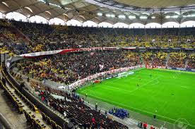 National arena (bucharest), one of the most modern stadiums in europe. Bucharest April 17 National Arena Stadium Full With Crowd Of Hooligans During A Match Between Dinamo And Steaua Bucharest On April 17 2014 In Bucharest Romania Stock Photo Picture And Royalty Free Image Image 28145116