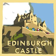 Verkäufer aus dem ausland können ihnen artikel regulär über einen internationalen versandservice zuschicken. Edinburgh Castle Polandballart