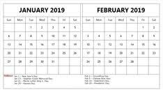 Malaysia moon february 3, 2018; January 2019 Calendar With Holidays 2019 Calendar Calendar Printables Calendar