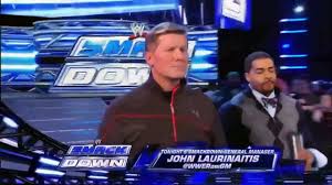 John laurinaitis, create a ppv and show on wwe . Teddy Long Vs John Laurinaitis Wwe Smackdown 3 9 12 Video Dailymotion
