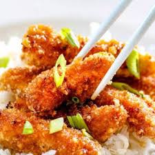 Crispy Chinese Lemon Chicken Recipe Yummly Recipe Lemon Chicken Recipe Chinese Lemon Chicken Sweet Asian Chili Sauce