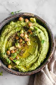 Avocado Spinach Hummus Flowers In The Salad Recipe Appetizer Recipes Vegetarian Recipes Hummus Recipe