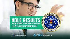 NDLE RESULTS: November 2024 Nutritionist Dietitian board exam list of  passers, top 10