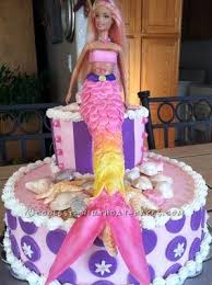 200 Coolest Homemade Ariel And Other Mermaids Cakes