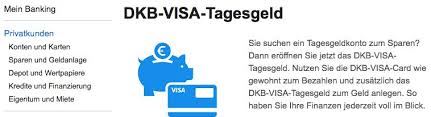 This review will help you break down the features, costs and considerations involved with dkb cash accounts, to help you pick the best one for you. Dkb Visa Tagesgeld Zinsen Mit Sparauftrag Sichern