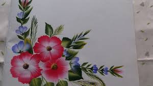 Artwork ruchika above are instructions for painting and coloring a beautiful picture frame. One Stroke Painting For Beginners One Stroke Painting Techniques Youtube