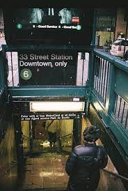 On The 6 W Caroline Learning The Nyc Train Subway System 33 Street Station Downtown Only New York Subway Nyc Subway New York City