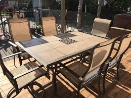 Custom replacement cushions for martha stewart outdoor patio furniture collections. Find More 7 Piece Martha Stewart Living Outdoor Patio Dining Table Furniture Set For Sale At Up To 90 Off