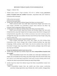 Check spelling or type a new query. Refleksi Terkait Karya Tulis Ilmia1