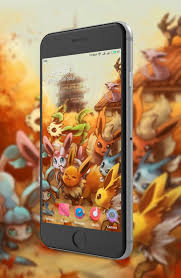 Follow the vibe and change your wallpaper every day! Cool Eevee Evolution 586x899 Wallpaper Teahub Io