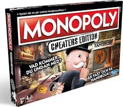 Monopoly Cheaters Edition Svensk Version E1871