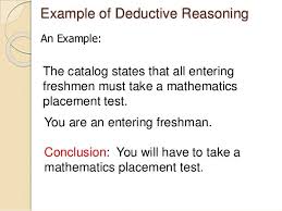 Deductive Reasoning Inductive Reasoning Argumentative Essay Essay Writing