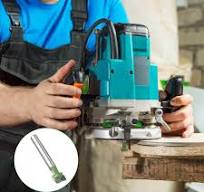Jubaopen 3pcs Fresa Professionale per Legno Cutter Router T-scanalatura per  Legno T-slot Fresa Gambo da 6mm Punte Dritte Fresa : Amazon.it: Fai da te
