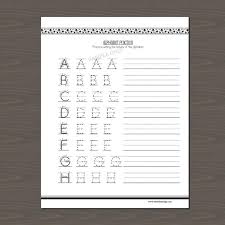 57 001 просмотр • 15 мар. Alphabet And Number Writing Practice Learn To Write Letters Etsy