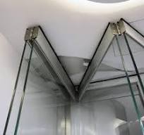 Sliding Folding Frameless Glass Partition Wall Frameless Folding Glass Wall and Door System Motorized Glass Walls