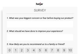 Making a product research survey? Survey Questions 70 Good Survey Question Examples Types Hotjar Blog