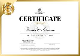 The number of years from which the employee has been working for the company should also be mentioned at the top of the certificate. Diplomas And Certificates Templates